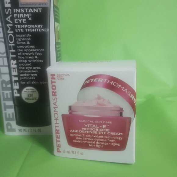 Peter Thomas Roth LOT Firm Eye, Vital-E Cream, and 5 Mini Face Hydrating Masks - Picture 4 of 9
